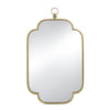 36" Gold Novelty Iron Framed Accent Mirror - Montana Home & Kitchen Co.