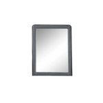 36" Light Gray Framed Mirror - Montana Home & Kitchen Co.