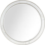 36" Silver Framed Accent Mirror - Montana Home & Kitchen Co.