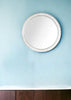 36" Silver Framed Accent Mirror - Montana Home & Kitchen Co.