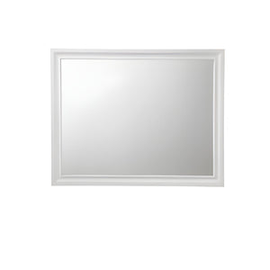 36" White Dresser Mirror - Montana Home & Kitchen Co.