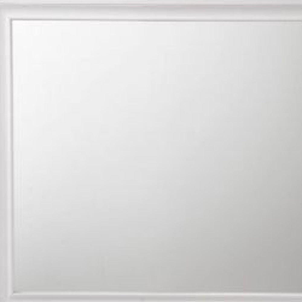 36" White Dresser Mirror - Montana Home & Kitchen Co.