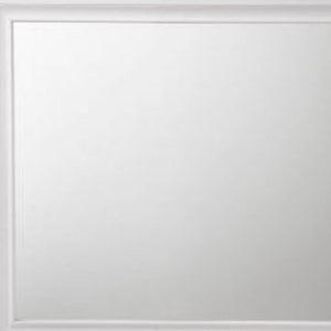 36" White Dresser Mirror - Montana Home & Kitchen Co.