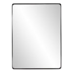 40" Black Metal Framed Accent Mirror - Montana Home & Kitchen Co.