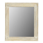 40" White Solid Wood Framed Accent Mirror - Montana Home & Kitchen Co.