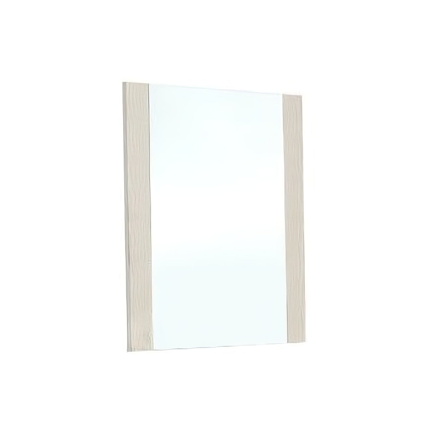 41" Beige Framed Dresser Mirror - Montana Home & Kitchen Co.