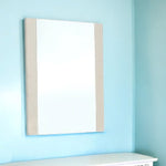 41" Beige Framed Dresser Mirror - Montana Home & Kitchen Co.