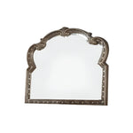 41" Champagne Irregular Framed Accent Mirror - Montana Home & Kitchen Co.