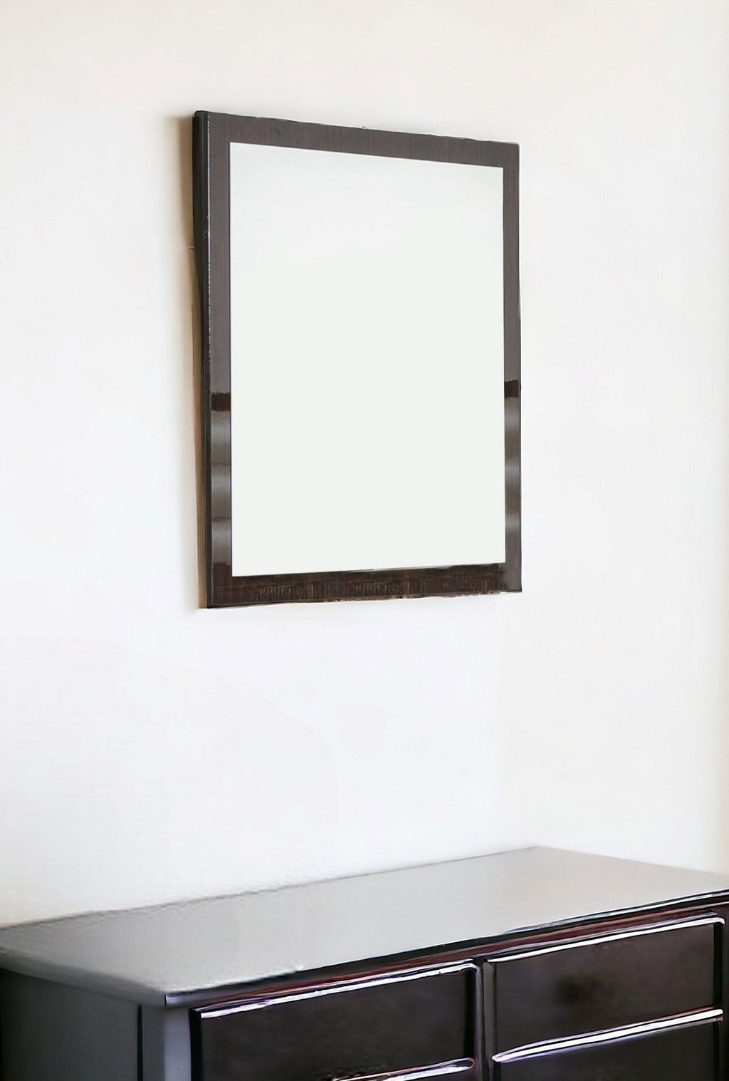 41" Ebony Framed Dresser Mirror - Montana Home & Kitchen Co.