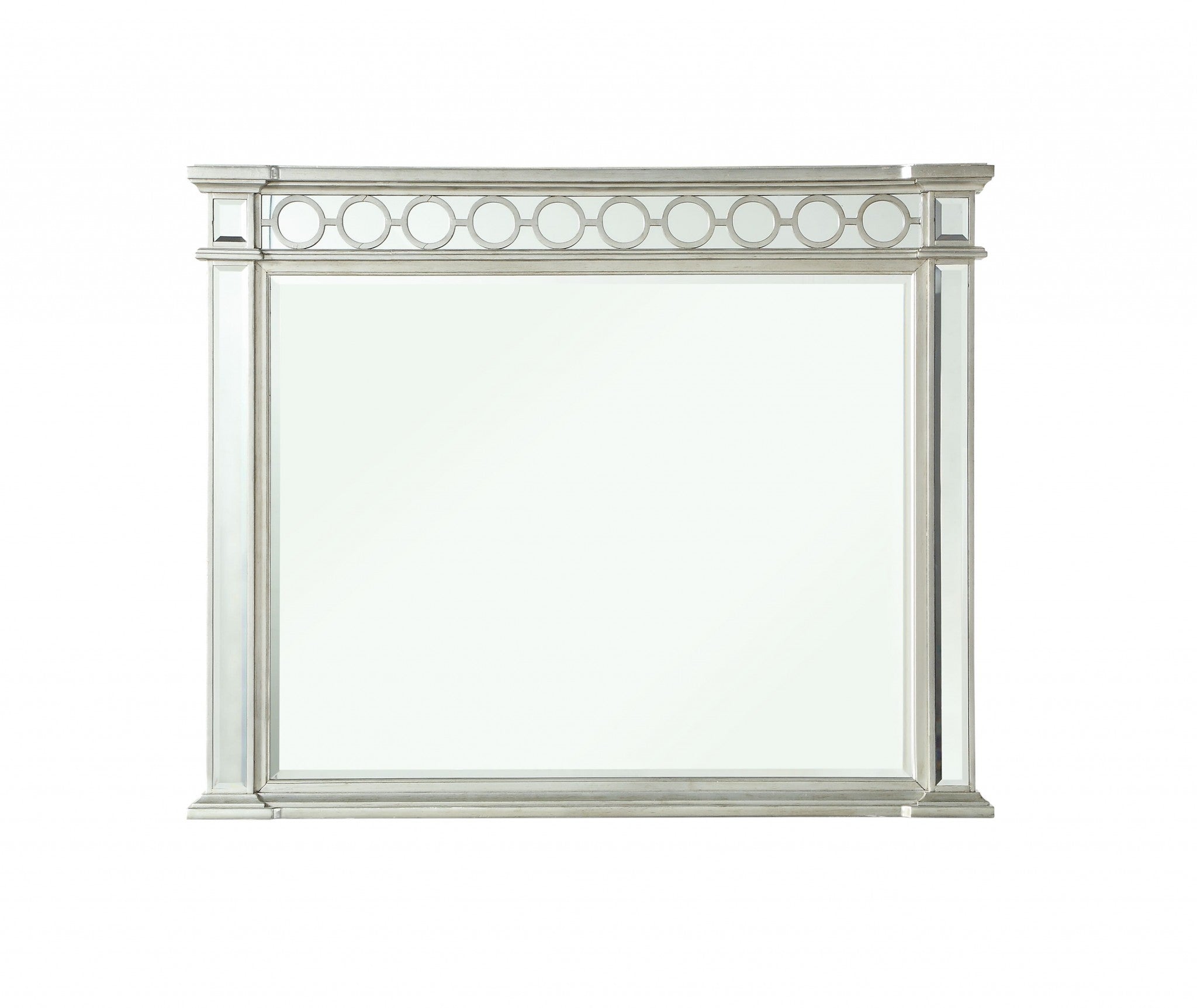 42" Silver Framed Dresser Mirror - Montana Home & Kitchen Co.