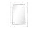 42" Silver Metal Framed Accent Mirror - Montana Home & Kitchen Co.