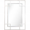 42" Silver Metal Framed Accent Mirror - Montana Home & Kitchen Co.