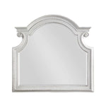 43" Antique White Irregular Dresser Mirror - Montana Home & Kitchen Co.