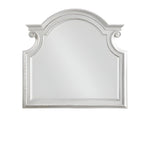 43" Antique White Irregular Dresser Mirror - Montana Home & Kitchen Co.