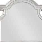 43" Antique White Irregular Dresser Mirror - Montana Home & Kitchen Co.