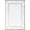 43" Champagne Metal Framed Accent Mirror - Montana Home & Kitchen Co.