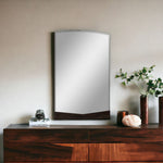 43" Dark Brown Dresser Mirror - Montana Home & Kitchen Co.