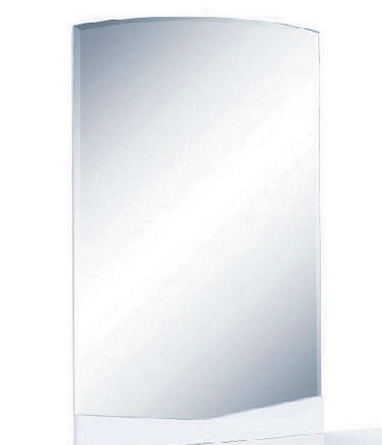 43" Exquisite White High Gloss Mirror - Montana Home & Kitchen Co.