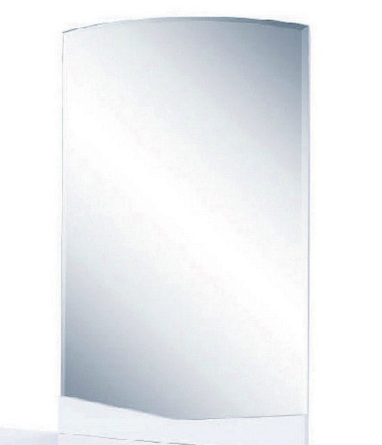 43" Exquisite White High Gloss Mirror - Montana Home & Kitchen Co.