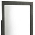 43" Gray Oak Framed Dresser Mirror - Montana Home & Kitchen Co.