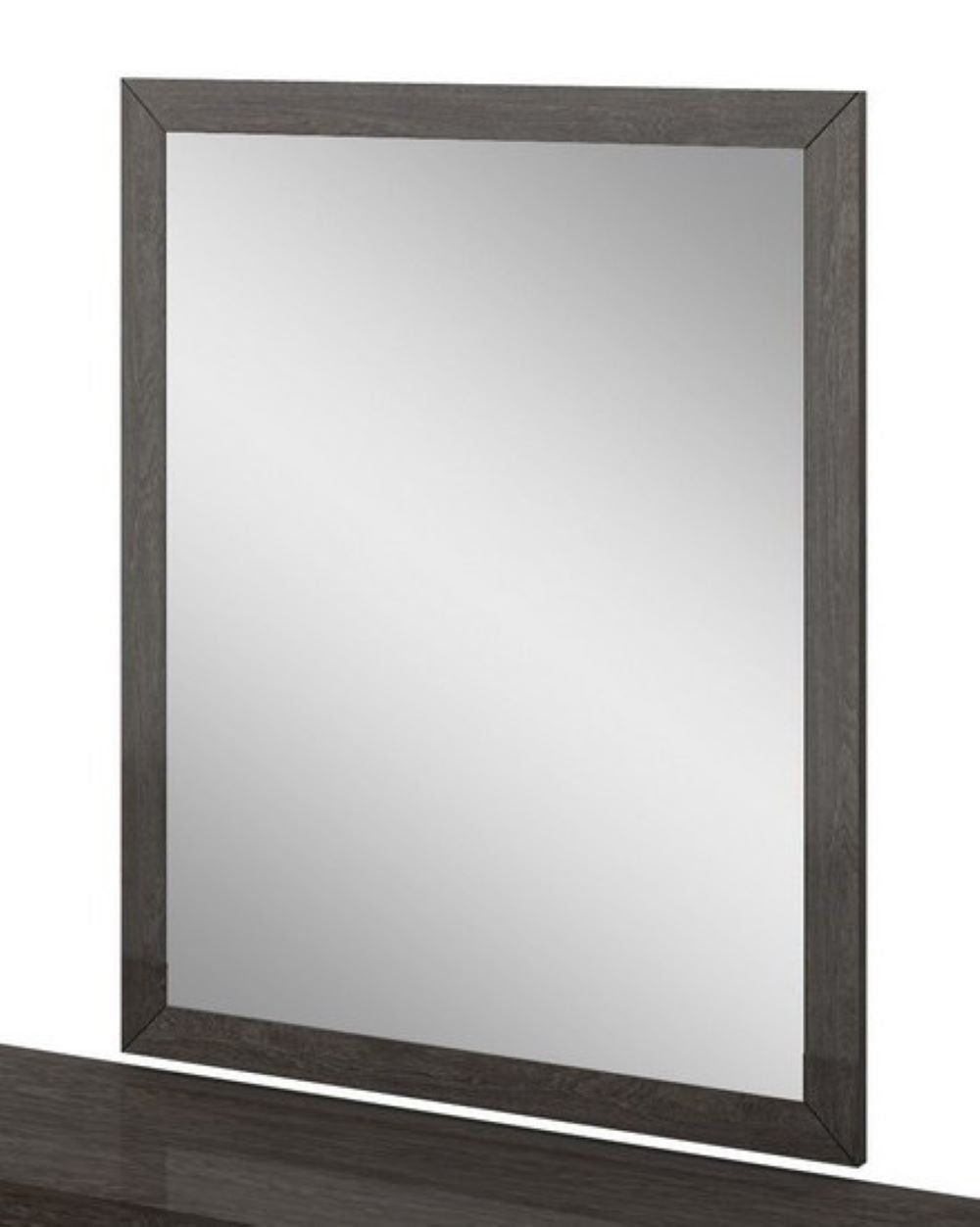 43" Refined Grey High Gloss Mirror - Montana Home & Kitchen Co.