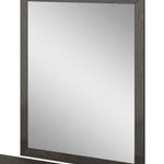 43" Refined Grey High Gloss Mirror - Montana Home & Kitchen Co.