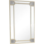 43" Silver Metal Framed Accent Mirror - Montana Home & Kitchen Co.