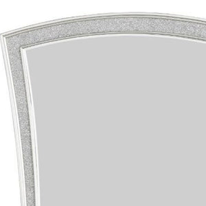 44" Platinum Arch Framed Dresser Mirror - Montana Home & Kitchen Co.