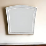 44" Platinum Arch Framed Dresser Mirror - Montana Home & Kitchen Co.