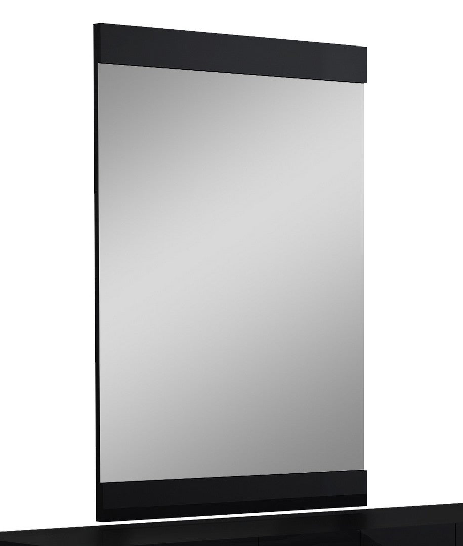 45" Black Framed Accent Mirror - Montana Home & Kitchen Co.