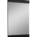 45" Black Framed Accent Mirror - Montana Home & Kitchen Co.