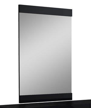 45" Black Framed Accent Mirror - Montana Home & Kitchen Co.