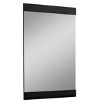 45" Black Framed Accent Mirror - Montana Home & Kitchen Co.