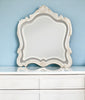 45" Pearl White Arch Dresser Mirror - Montana Home & Kitchen Co.