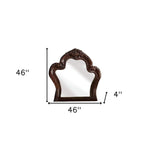 46" Abstract Framed Accent Mirror - Montana Home & Kitchen Co.