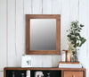 46" Brown Dresser Solid Wood Mirror - Montana Home & Kitchen Co.