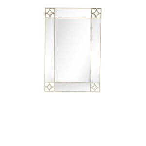 46" Champagne Framed Accent Mirror - Montana Home & Kitchen Co.