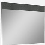 48" Gray Accent Framed Mirror - Montana Home & Kitchen Co.