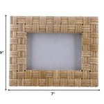 4x6 Woven Bamboo Rectangular Frame - Montana Home & Kitchen Co.