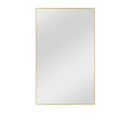 51" Gold Metal Framed Full Length Hanging Mirror - Montana Home & Kitchen Co.