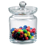 55 Mouth Blown Crystal Lead Free Biscuit Or Candy Jar - Montana Home & Kitchen Co.