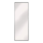 59" Black Metal Framed Full Length Mirror - Montana Home & Kitchen Co.