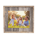 5X7 Natural Weathered Grey Picture Frame With Plexiglass Holder - Montana Home & Kitchen Co.