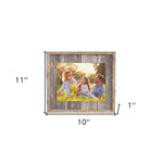 5X7 Natural Weathered Grey Picture Frame With Plexiglass Holder - Montana Home & Kitchen Co.