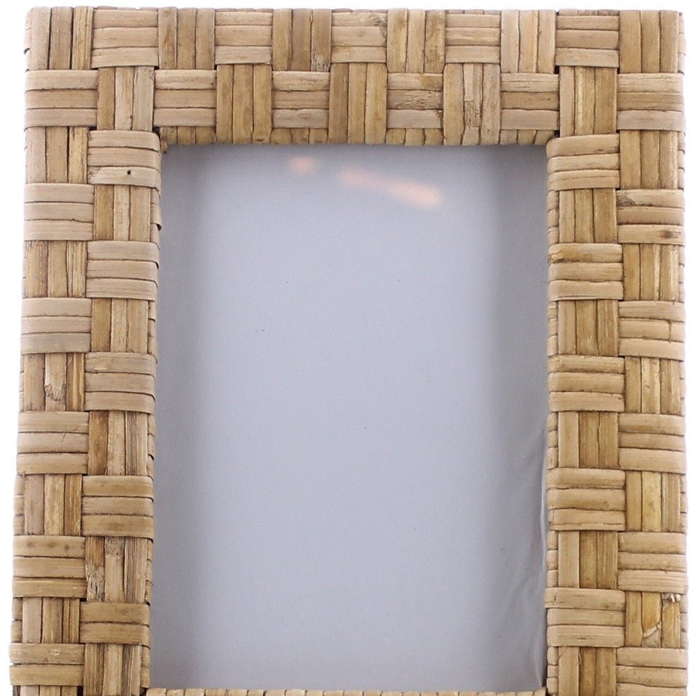 5x7 Woven Bamboo Vertical Frame - Montana Home & Kitchen Co.