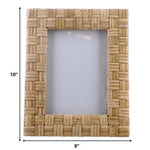 5x7 Woven Bamboo Vertical Frame - Montana Home & Kitchen Co.