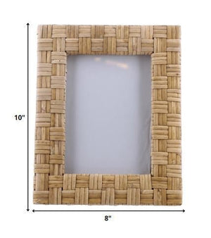 5x7 Woven Bamboo Vertical Frame - Montana Home & Kitchen Co.