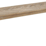 60" Natural Distressed Solid Wood Dining Bench - Montana Home & Kitchen Co.