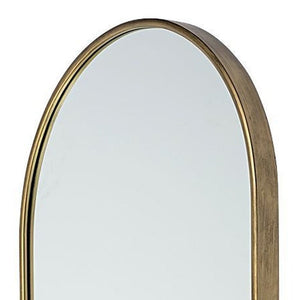 70" Gold Arch Metal Framed Accent Mirror - Montana Home & Kitchen Co.