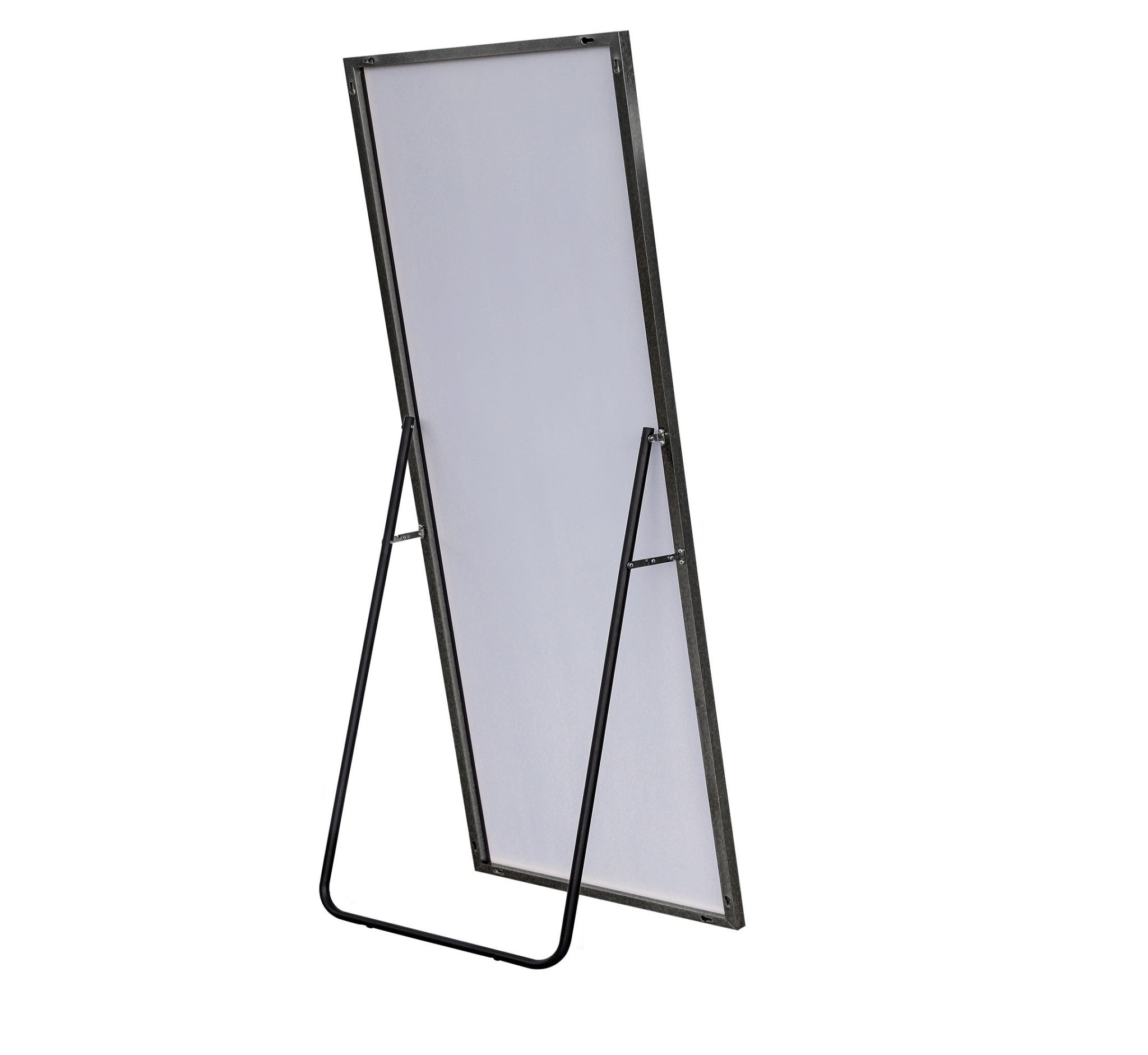 71" Black Metal Framed Standing Mirror - Montana Home & Kitchen Co.